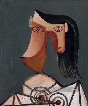  picasso - Tete Femme 6 1962 cubist Pablo Picasso